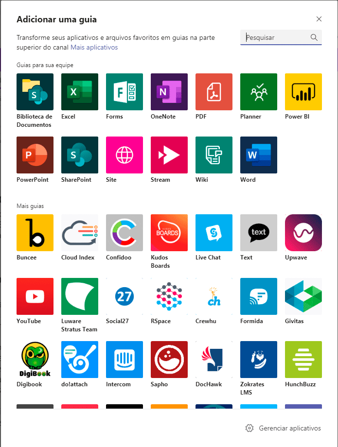 Apps Office 365